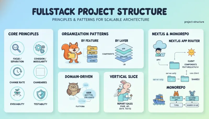 全栈项目目录结构：原则与实践指南