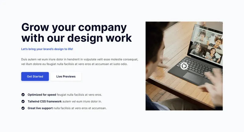 Hero Section Templates