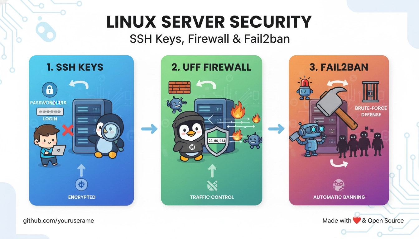 SSH 改个端口就算加固？一台 Linux 服务器上线前我会检查这些东西