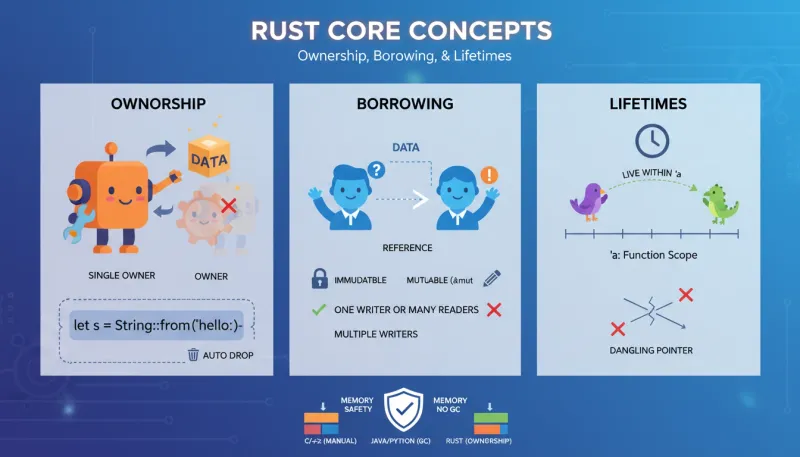 Rust 入门（三）：所有权、借用与生命周期