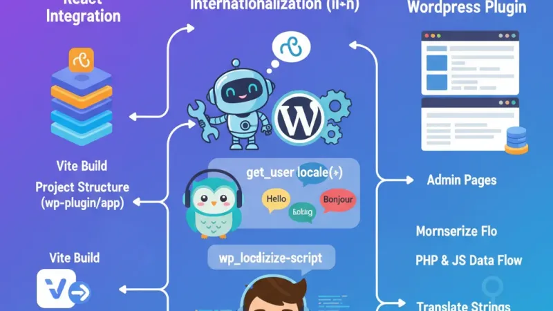 WordPress 插件开发实战:React + 国际化最佳实践 WordPress 插件开发实战:React + 国际化最佳实践