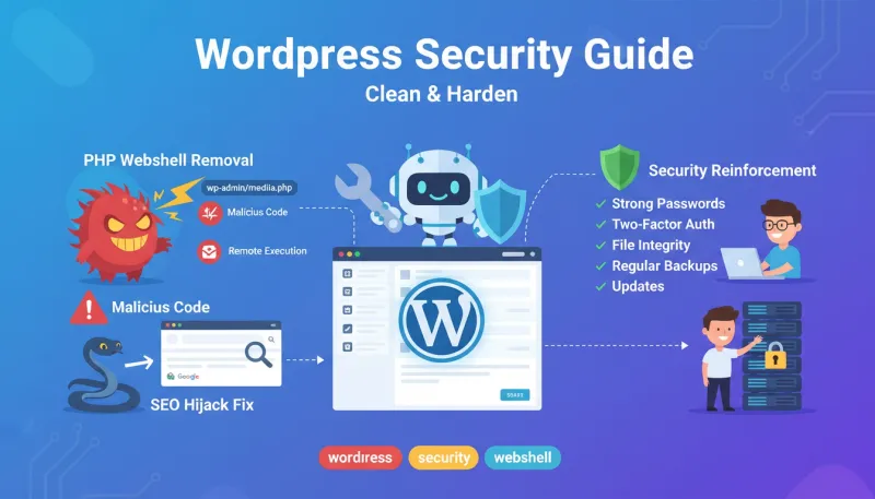 WordPress 被黑后的完整清理与加固指南